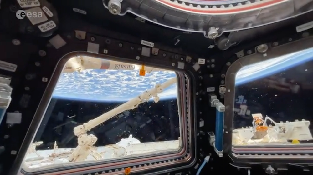 View of Earth from ISS cupola