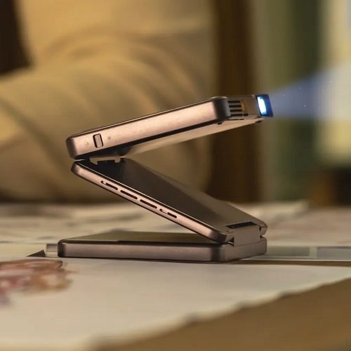 Aurzen Zip Uses Tri-Fold Hinge for Easy Vertical Angle Adjustment and Compact Portability