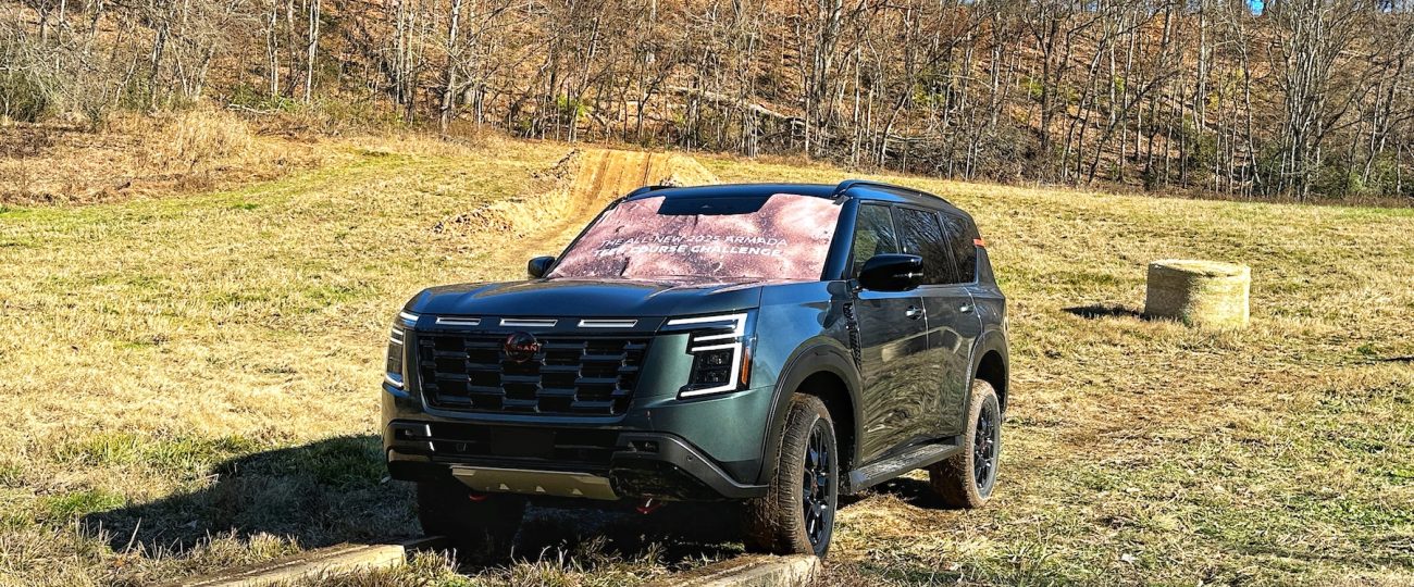 Nissan’s revitalized Armada has cameras so comprehensive, you can (almost) drive blindfolded