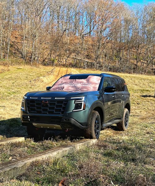 Nissan’s revitalized Armada has cameras so comprehensive, you can (almost) drive blindfolded