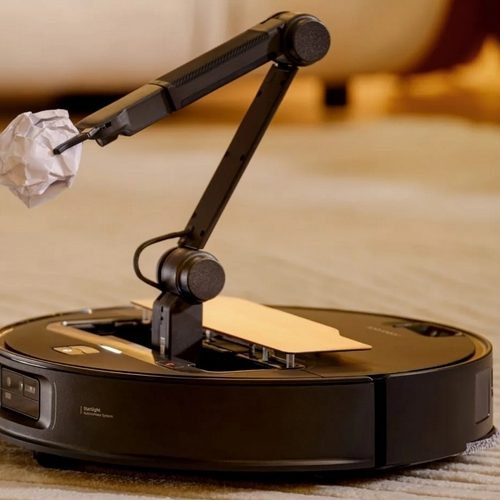 Roborock Saros Z70 Robo-Vacuum Gets a Five-Axis Mechanical Arm for Picking Up Socks, Toys, and More Off the Floor