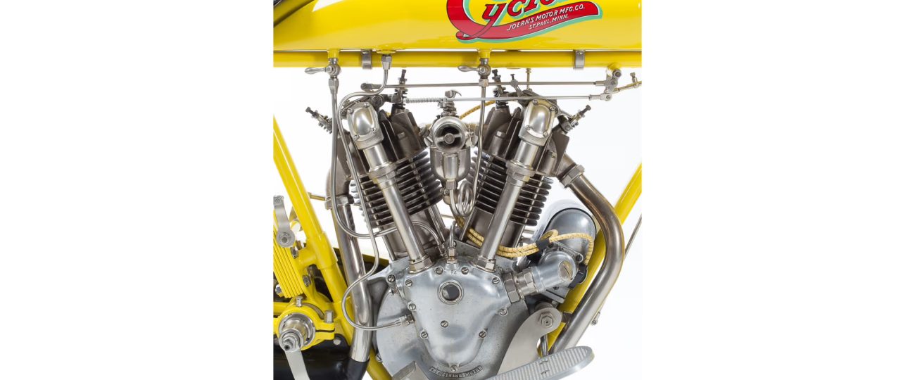 A 110-year-old hot rod is the first motorcycle to sell for over $1M at auction