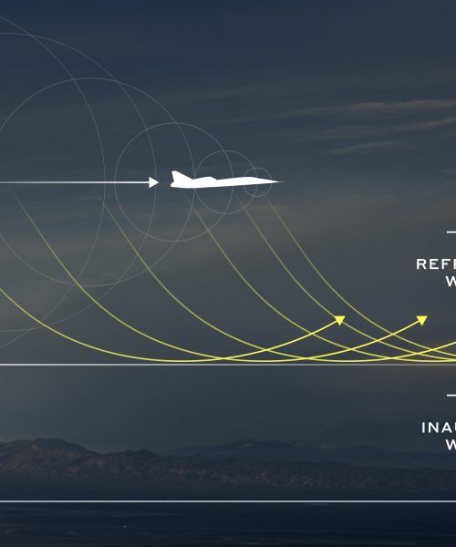 Experimental jet achieves supersonic flight, minus the boom