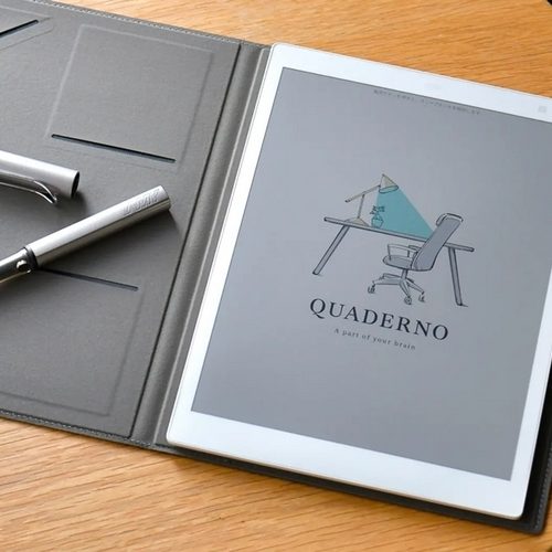 Fujitsu Quaderno A4 3rd Gen Comes with a Wacom Digitizer for More Precise E-Paper Drawings