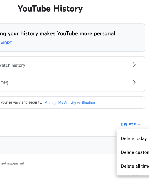 How to reset the YouTube algorithm
