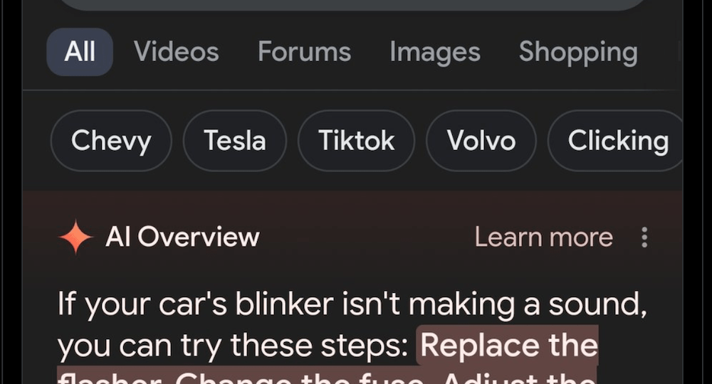 Google’s AI Overview tells you to eat glue. (Don’t.)
