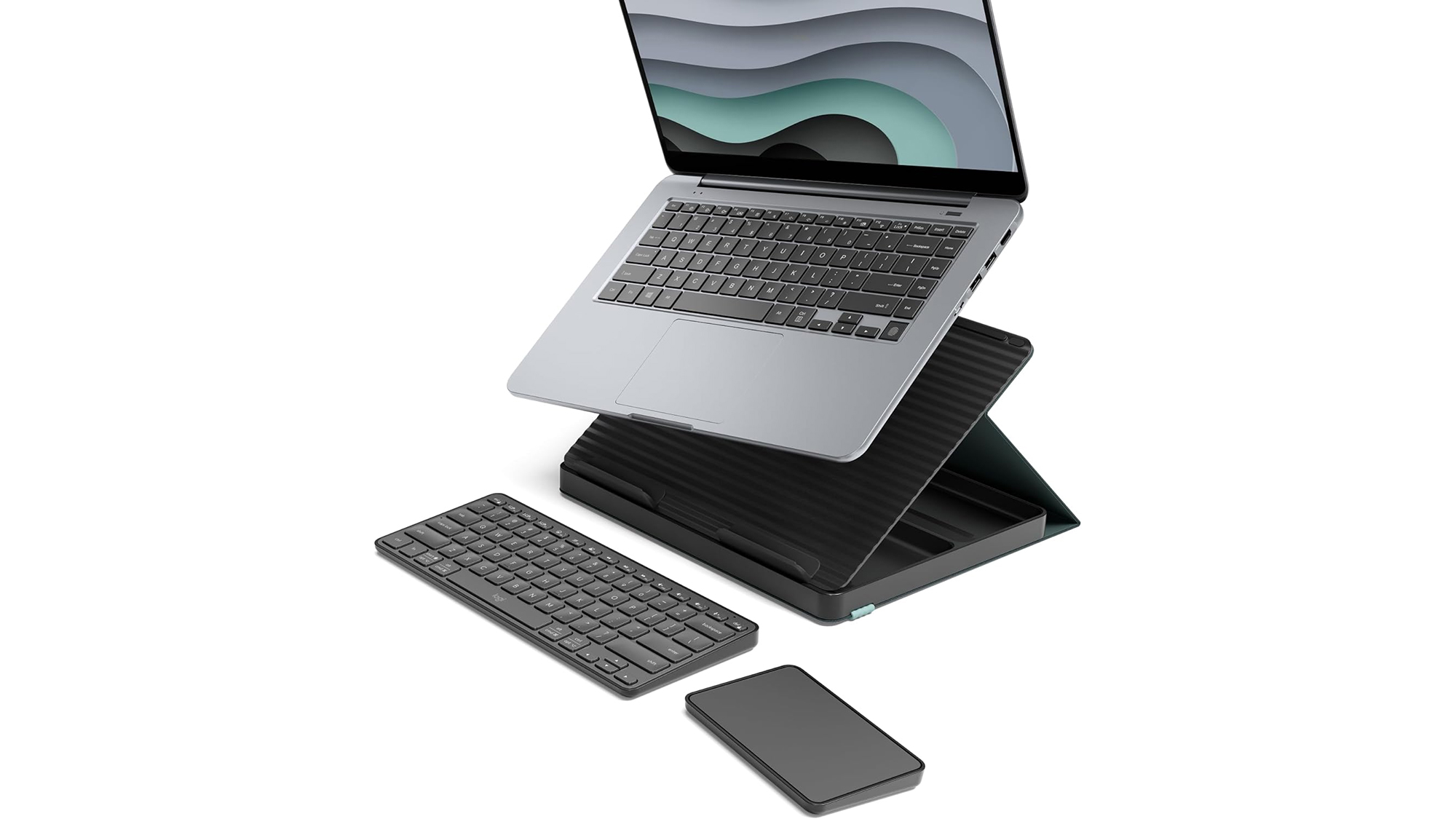  The Logitech Casa comes with input accessories.