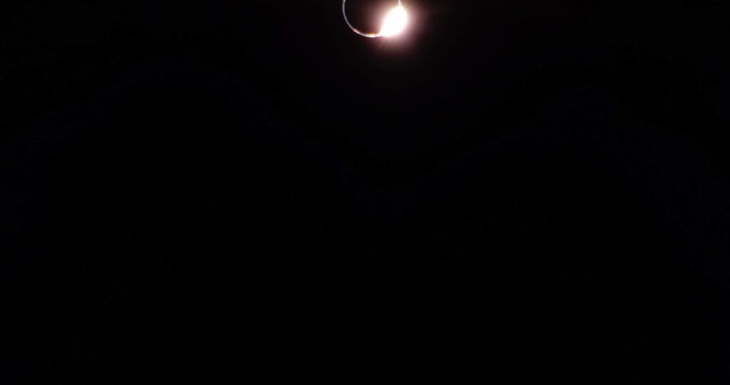 Lunar lander snaps mesmerizing views of a solar eclipse