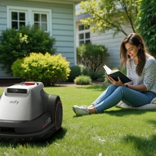Eufy E15 Robot Lawnmover Uses Vision-Based Tech to Cut Your Grass Efficiently