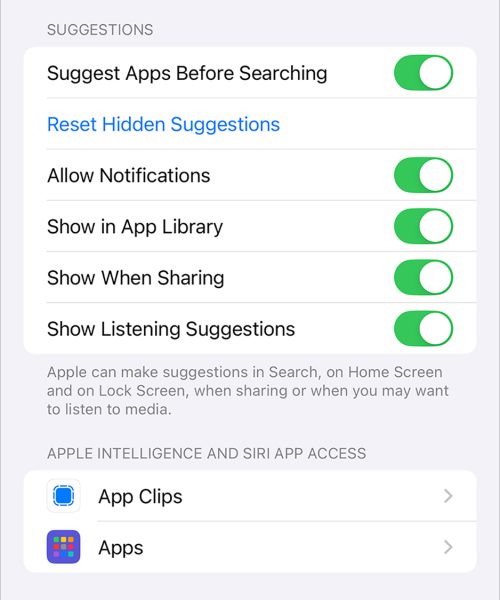 How to manage Siri Suggestions on your iPhone