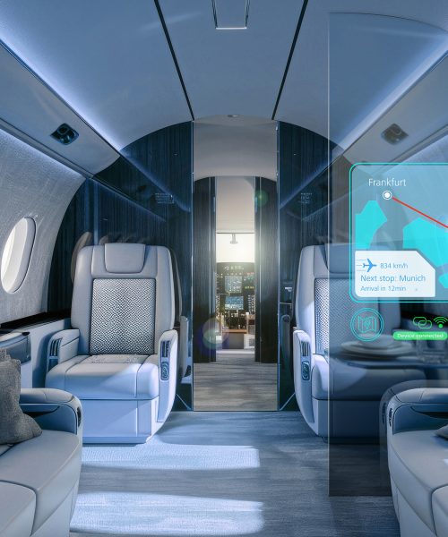 Smart glass windows would beam in-flight info over scenic views