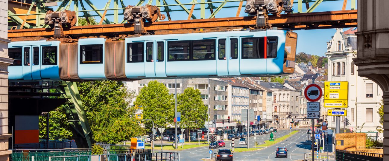 A century ago, suspended monorails were serious mass-transit contenders