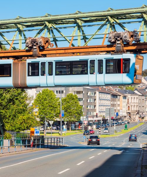 A century ago, suspended monorails were serious mass-transit contenders