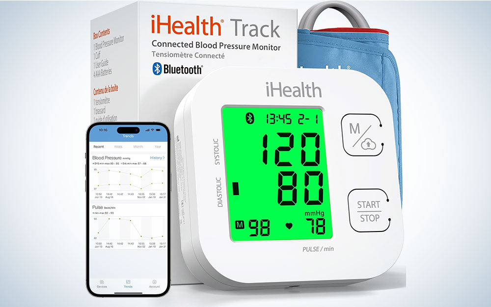 iHealth blood pressure cuff monitor on sale at Amazon