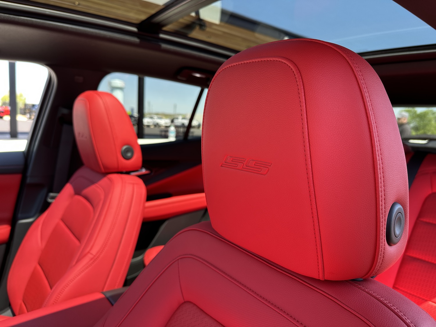 red interior seats