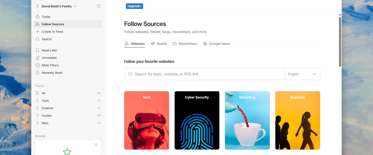 How to use Feedly to keep up with everything you want to read
