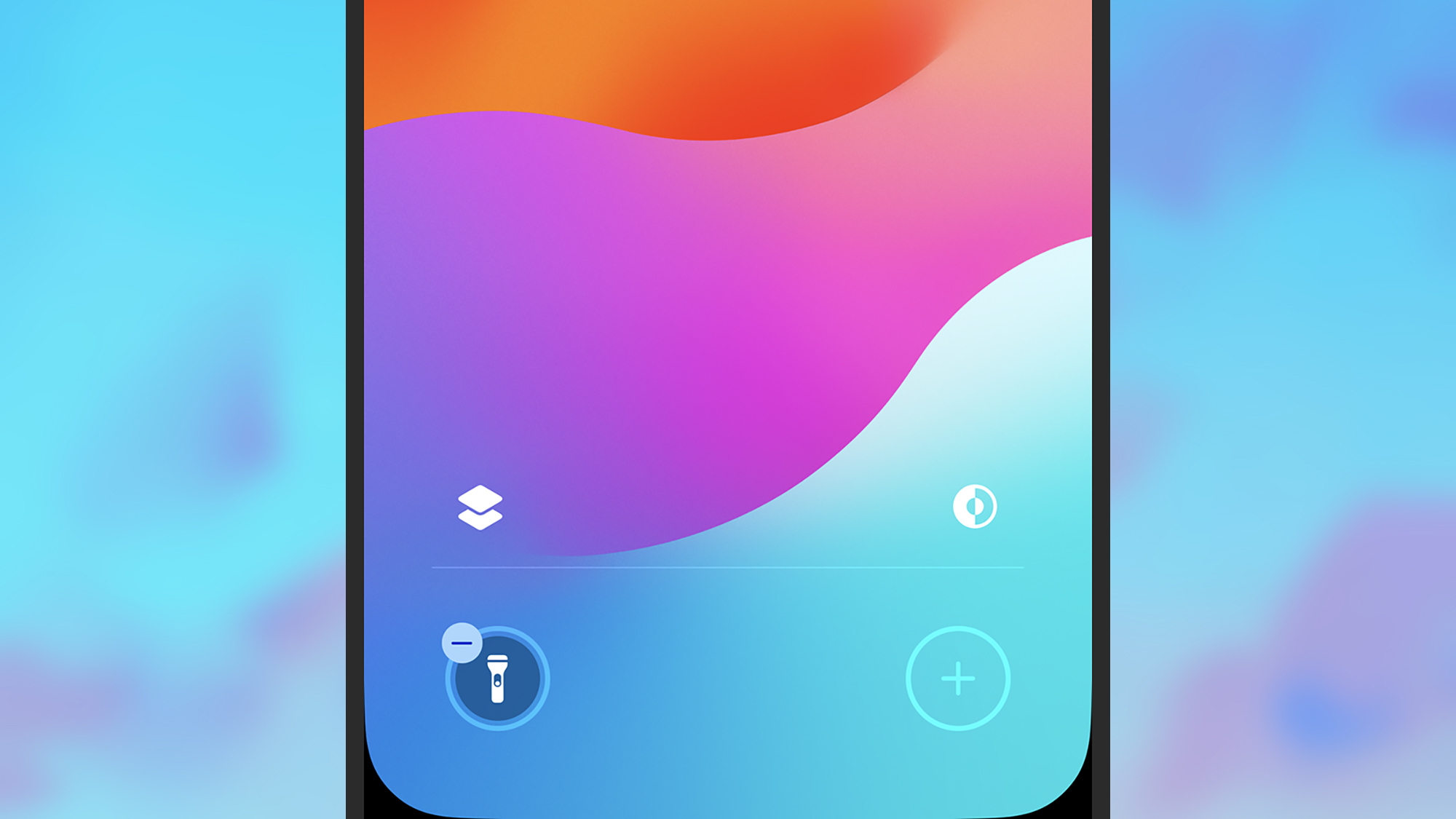 screenshot of lockscreen on iphone