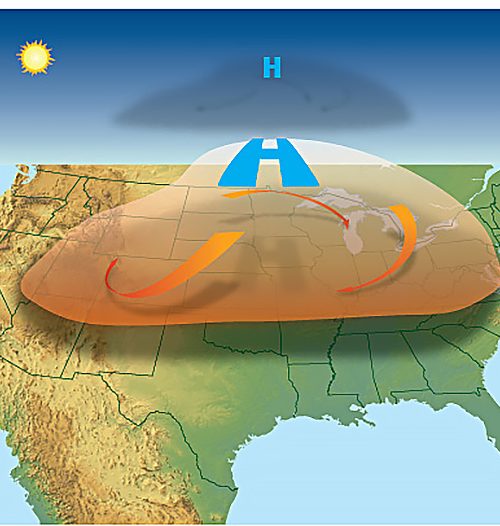 What is a heat dome?