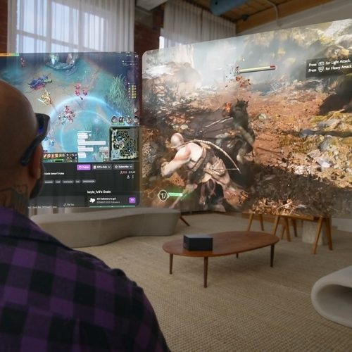 ELO Sentinel XR Puts a 180-Inch Display in Your Face for Big Screen Mobile Gaming on the Go