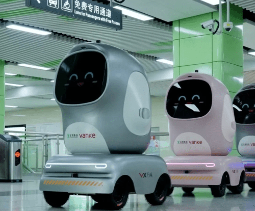 Robots in China are riding the subway to make 7-Eleven deliveries