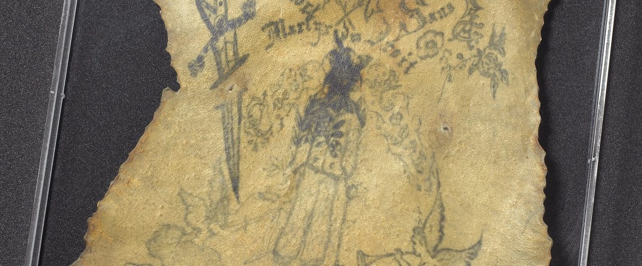 Father-son morticians turn tattoos into wall art