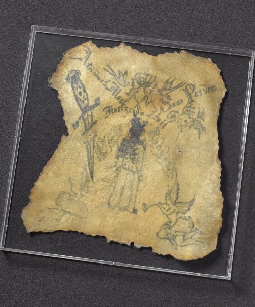 Father-son morticians turn tattoos into wall art