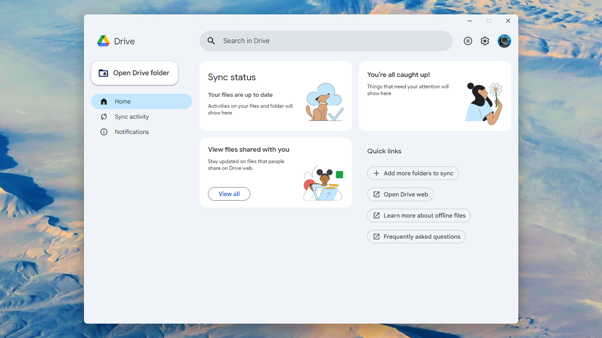 google drive screenshot