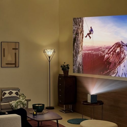 LG CineBeam S Crams an Ultra-Short Throw Projector in a Compact Package