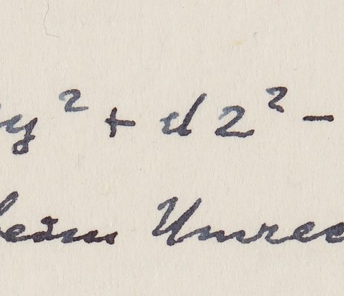 Einstein’s handwritten encyclopedia entry could fetch $200,000