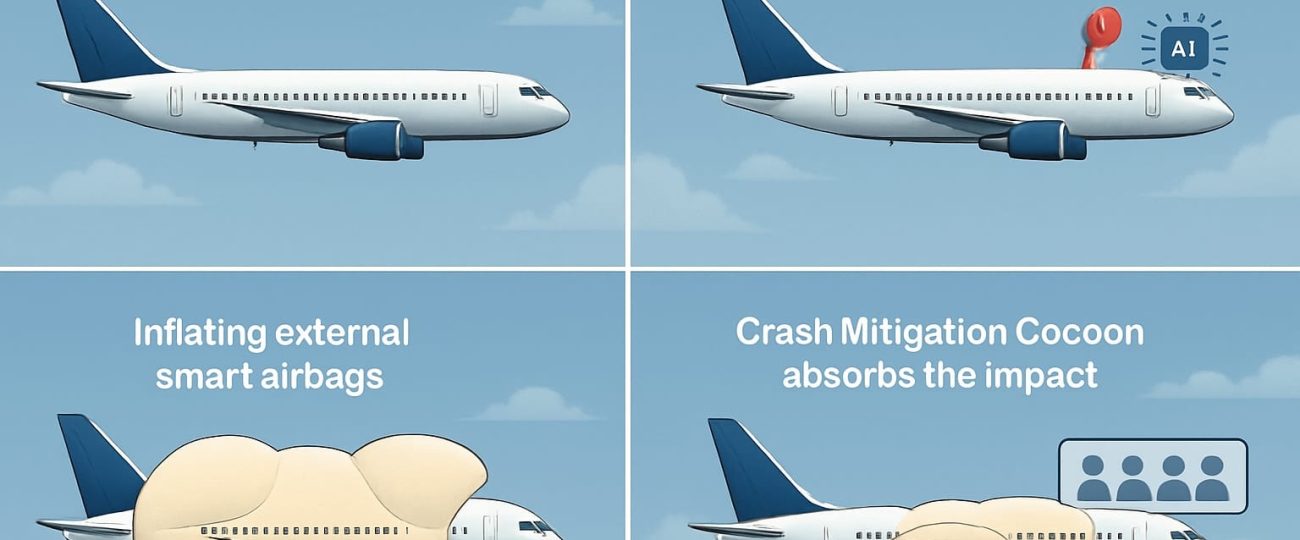 Engineers propose massive airbags for airplanes