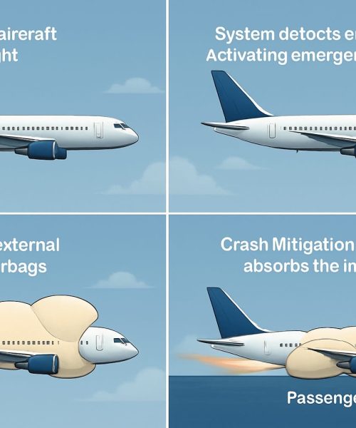 Engineers propose massive airbags for airplanes