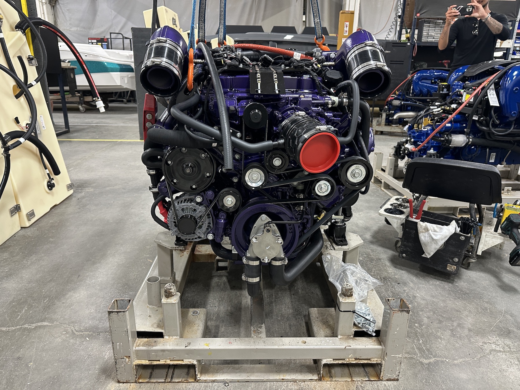 a boat engine