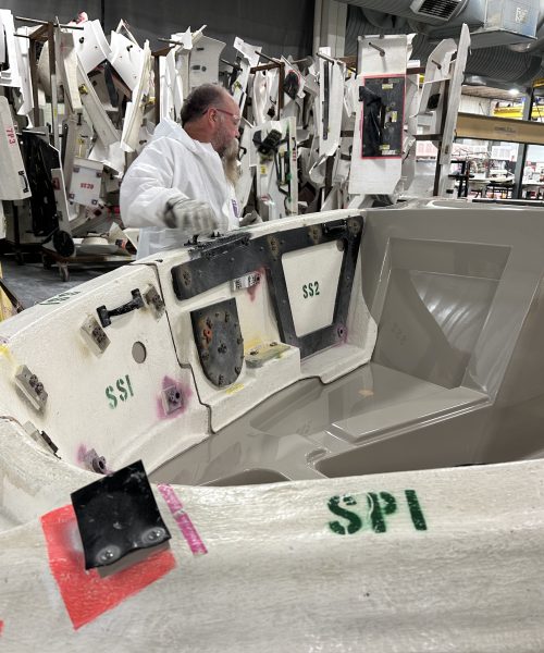 Inside the factory where MasterCraft builds watersports boats from the outside in