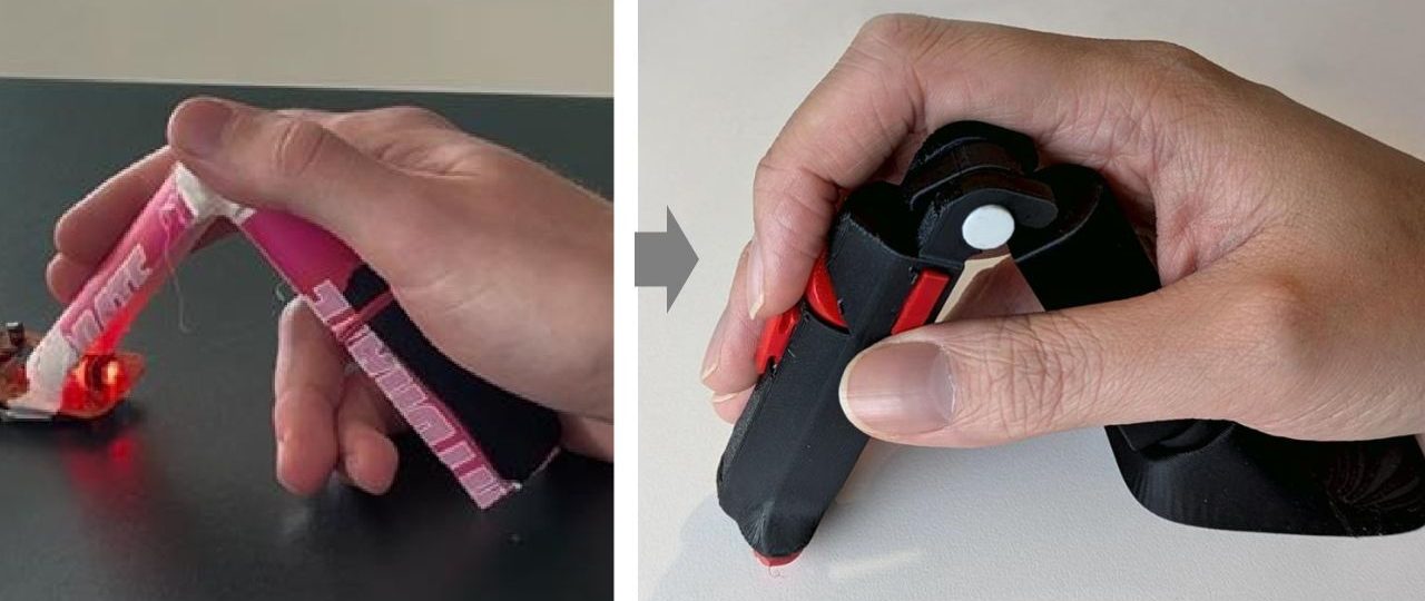 Researchers created a soft squeezable computer mouse