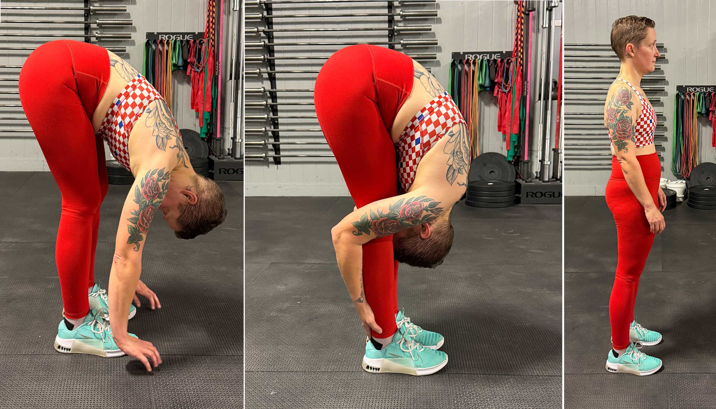 Roll over stretch