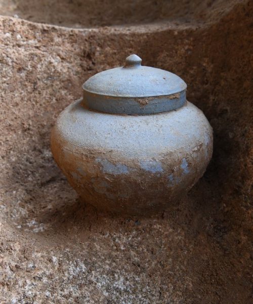 Ancient underground freezer unearthed at South Korean castle