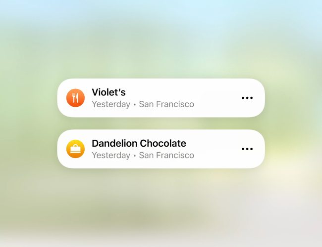 Apple Maps in iOS 26 keeps track of your favorite places