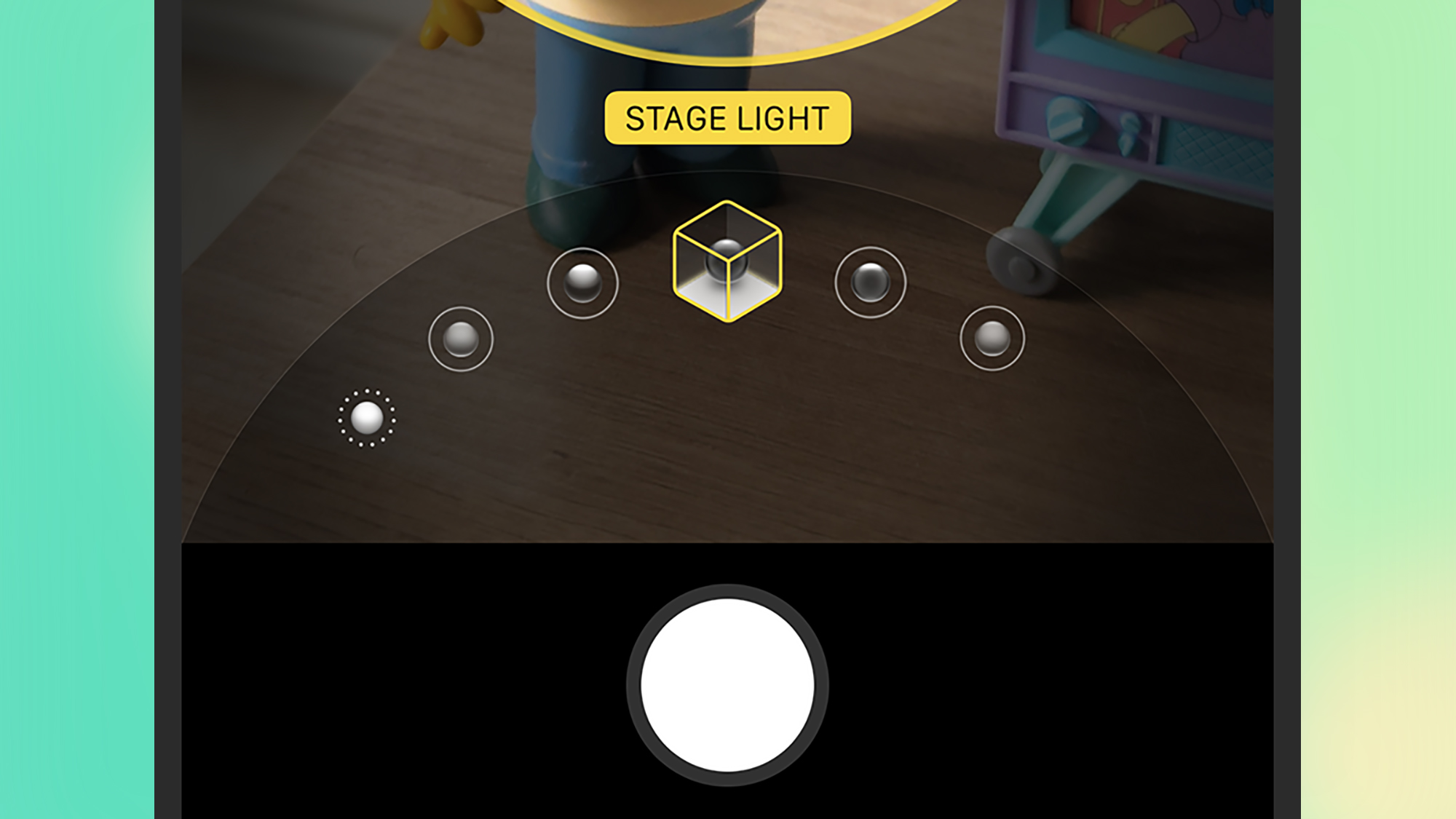 screenshot of portrait mode on an iphone