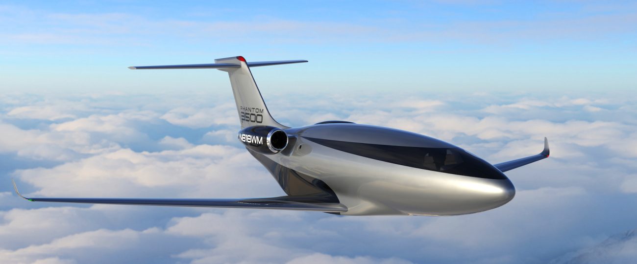 Luxury jet replaces cabin windows with video screens