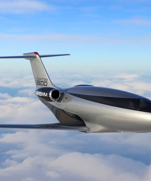 Luxury jet replaces cabin windows with video screens