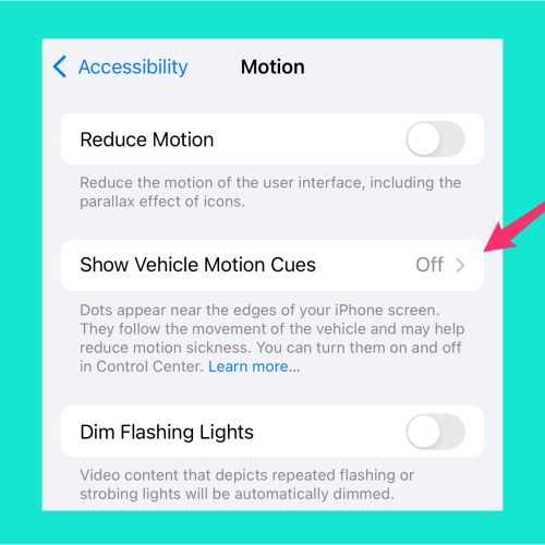 Why you get carsick—and how an iPhone feature might help
