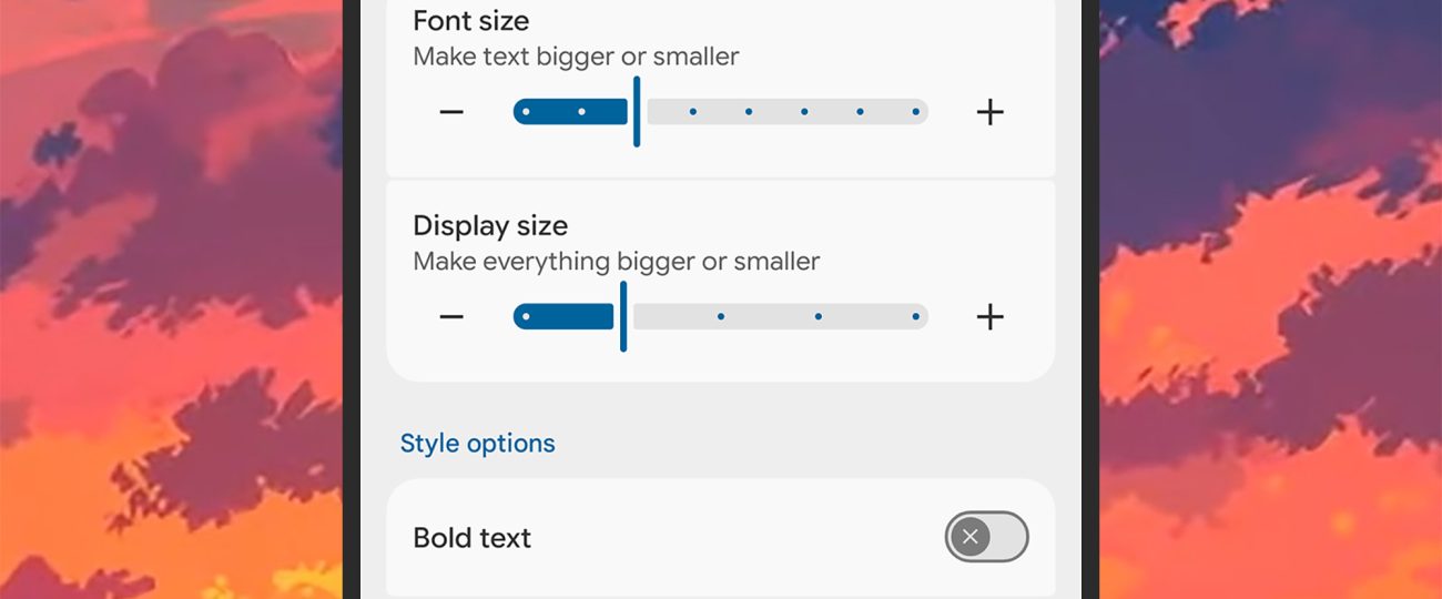 How to adjust the text size on your device screens because your eyes deserve better