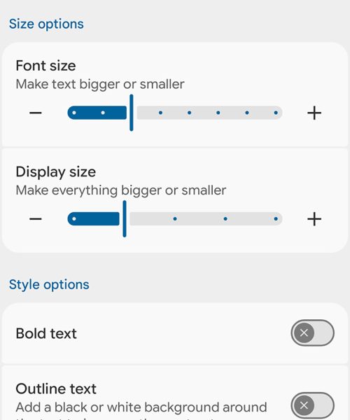 How to adjust the text size on your device screens because your eyes deserve better