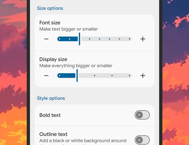How to adjust the text size on your device screens because your eyes deserve better