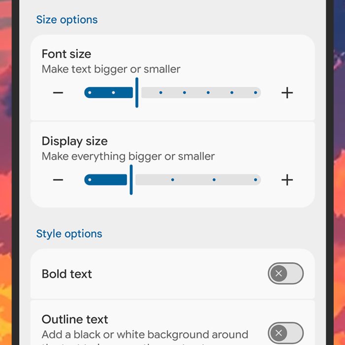 How to adjust the text size on your device screens because your eyes deserve better