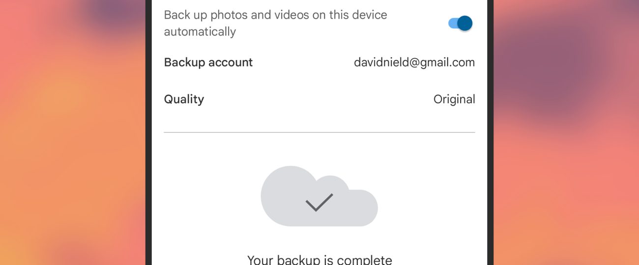 How to back up all your photos and videos to Google Photos