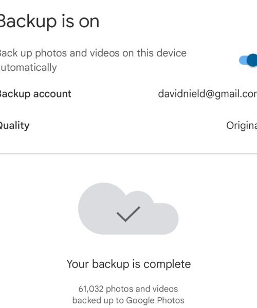How to back up all your photos and videos to Google Photos