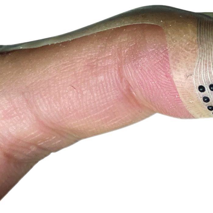 New wearable device lets you touch fabric online, read braille, and more