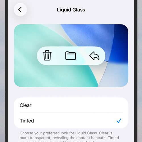 You can finally tone down Liquid Glass on your iPhone