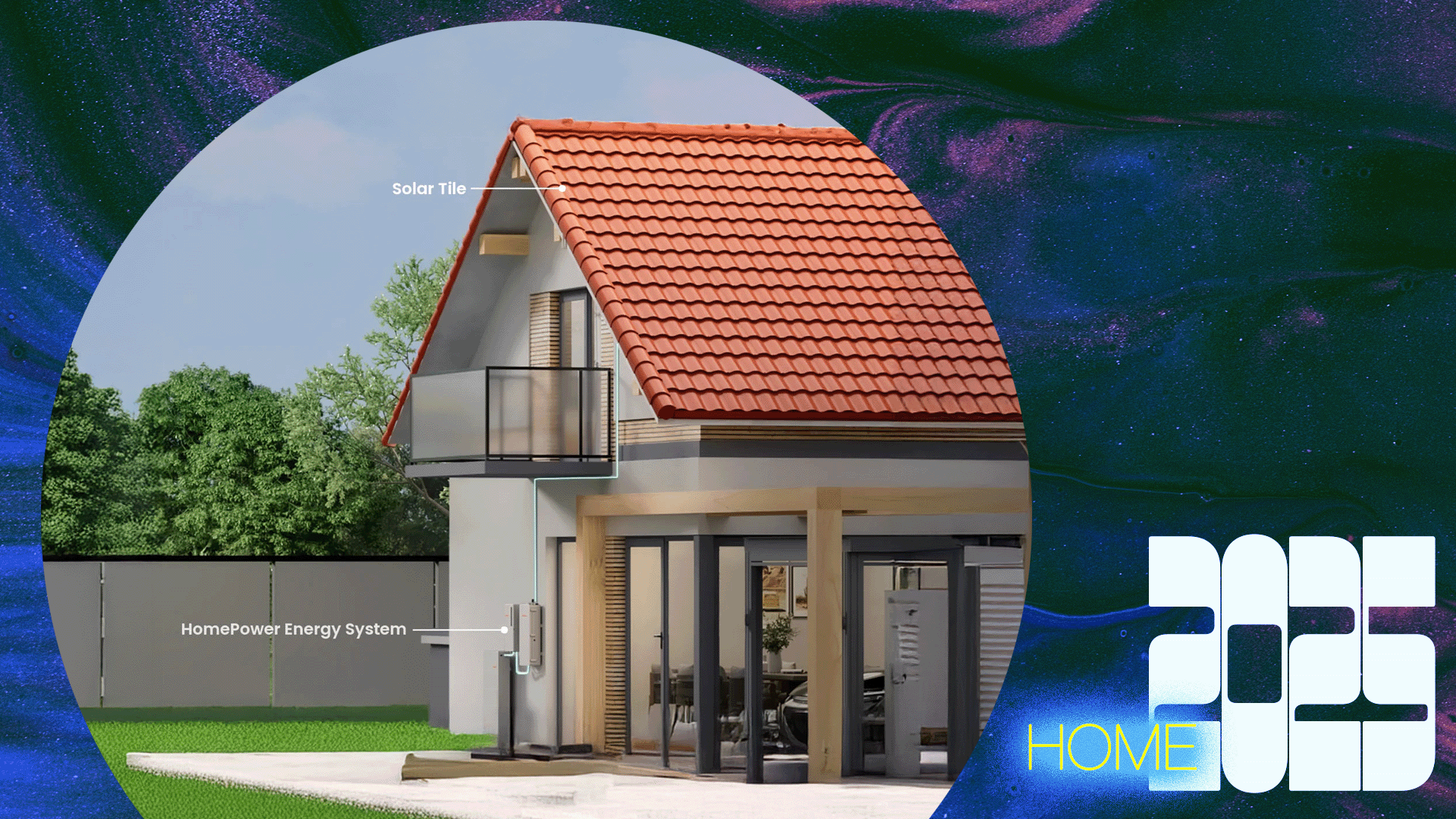 a home with terra cotta roof